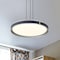 Nuvo Bandon, 20 Inch LED Pendant, Gray with Blue Wrap, Acrylic Lens 62/3001 - alternate 2